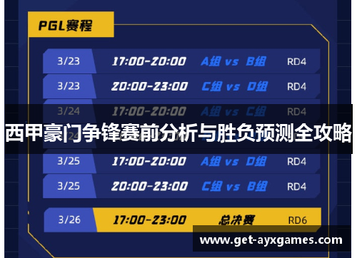 西甲豪门争锋赛前分析与胜负预测全攻略